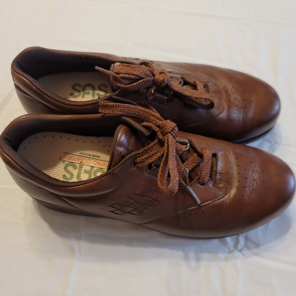 Women's SAS Freetime Teak Coolstep Lace Up Shoes Size 9M NIB - Picture 4 of 6